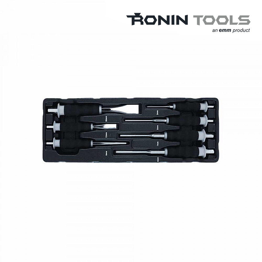 로닌툴스(RONIN TOOLS) 핀펀치 세트 3mm~20mm (Pin Punch inlay),공업사스토어