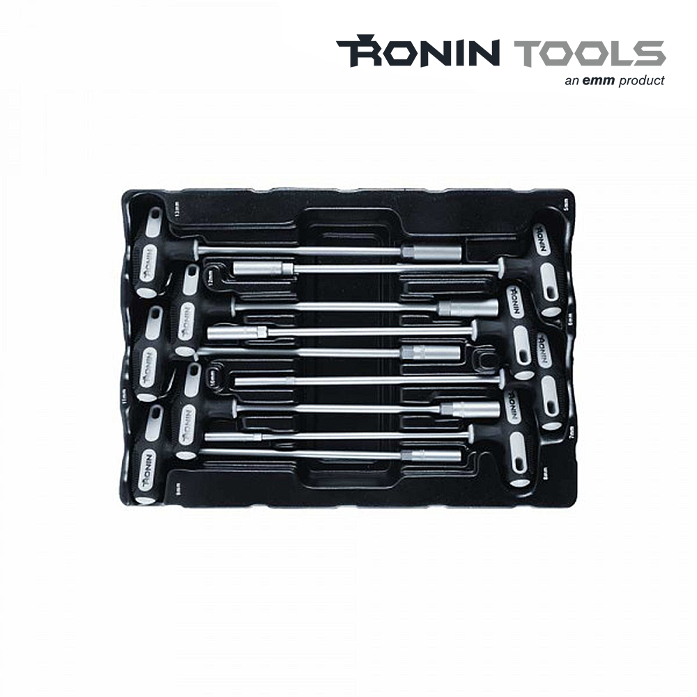 로닌툴스(RONIN TOOLS) T-자형 너트 드라이버 세트 5mm~13mm (T-bar Nut Driver inlay),공업사스토어