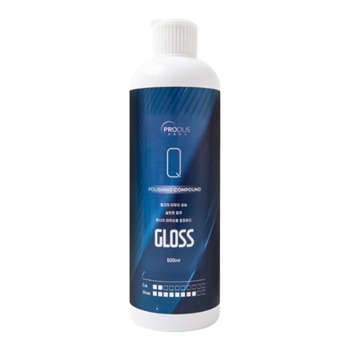 큐시리즈 Q-Gloss 고급마무리용 컴파운드 500ml(8개/1박스),공업사스토어