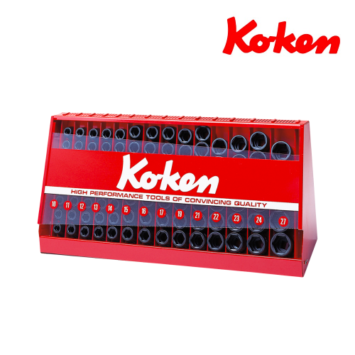 코켄(Koken) 1/2&quot;임팩드라이버세트 KOK-S14240M (98pcs),공업사스토어