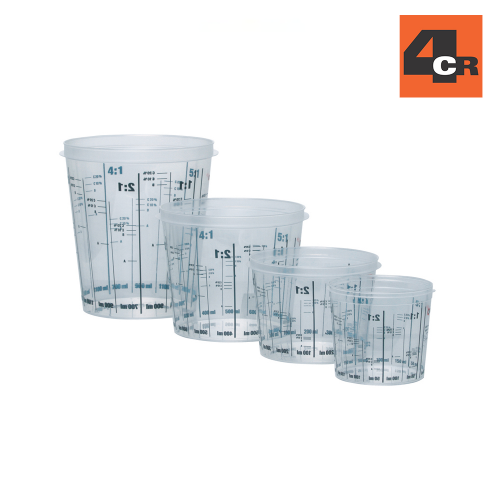 4CR 독일제 믹싱컵+뚜껑 1개(385ml, 700ml, 1400ml, 2300ml),공업사스토어